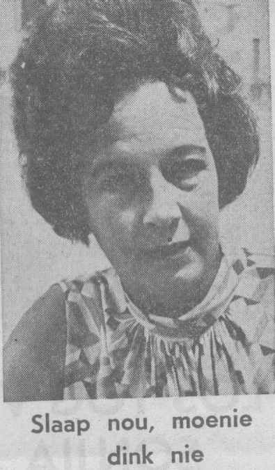 Freda Plekker, Pretoriase digteres, oorlede juni 1973